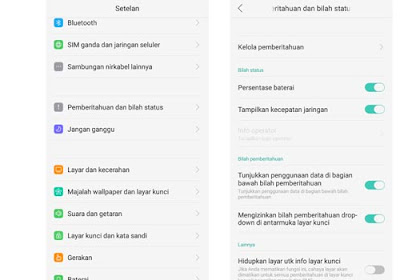 √ Ternyata Begini Caranya Menampilkan Persentase Baterai Hp Oppo Biar
Kau Tahu Lebih Detil Sisa Daya