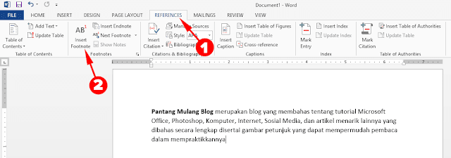 Cara Membuat Footnote di Microsoft Word, Mudah dan Gak 