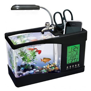 What They Said about USB Desktop Lamp Clock Aquarium