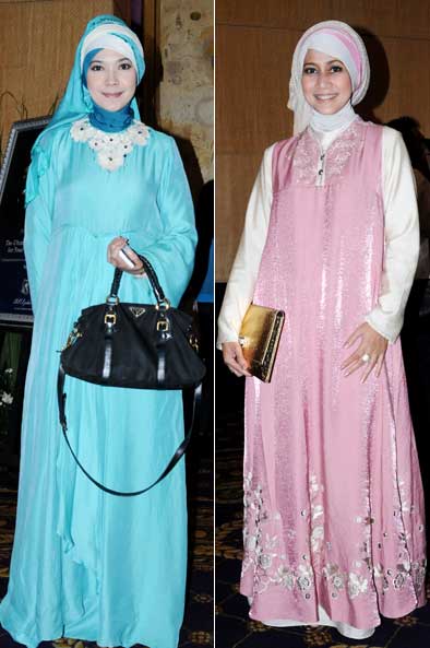 27 Baju Pesta Muslim Artis Online, Paling Trend!