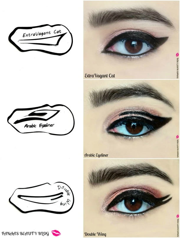 FANAA'S BEAUTY BLOG EYELINER STENCILS BY REVIEW