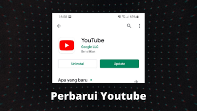 Cara update Youtube