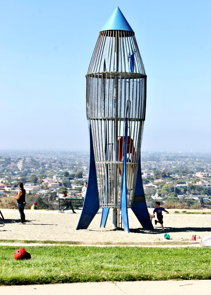 Los Arboles Rocketship Park Torrance, CA Overlook #DiscoverTorrance #AD