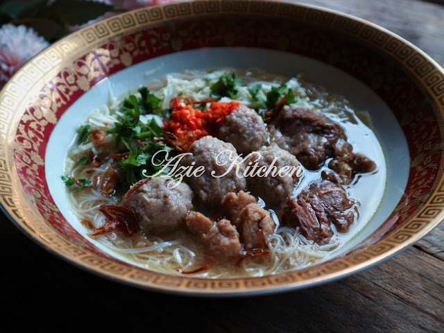 Bakso Yang Sangat Sedap - Azie Kitchen