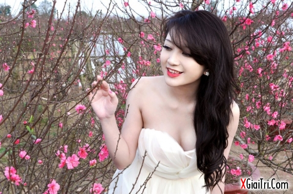 Trang Cherry khoe sắc cùng xuân