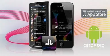 PlayStation aplikacija za iPhone, Android mobilne telefone