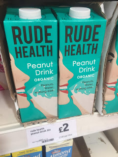 rude health organic peanut drink