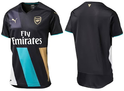 Jersey Arsenal 2015-2016 3rd Terbaru