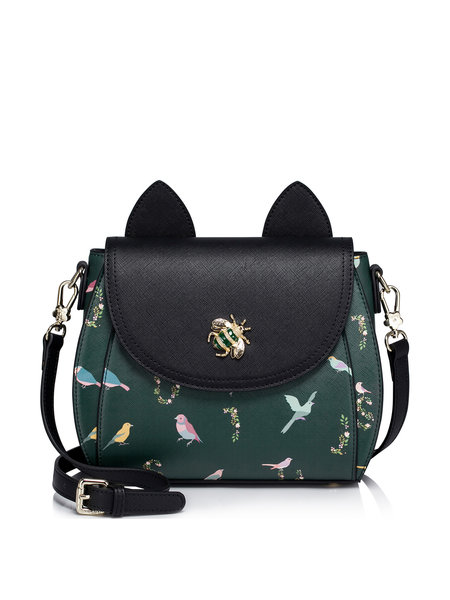  Printed PU Magnetic Small Sweet Crossbody