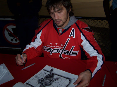alex ovechkin dad. Autographed Alexander Ovechkin