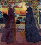 Visitation by Maurice Denis - Religious Paintings from Hermitage Museum