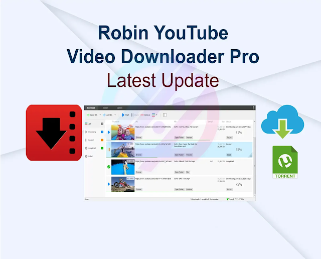 Robin YouTube Video Downloader Pro 6.8.5 + Activator Latest Update