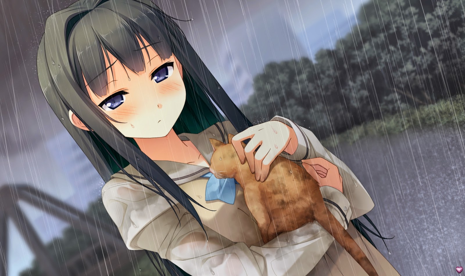 Minalounas Art Pluie Ou Parapluie Manga Ame