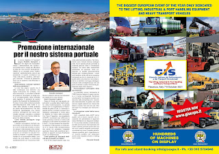 GIUGNO 2021 PAG. 12 - Promozione internazionale per il nostro sistema portuale