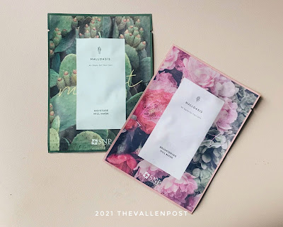 Moisture Hill Sheet Mask dan Halloasis Brightening Hill Sheet Mask Review indonesia