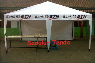 Tenda Promosi tersedia di Toko Tenda Sadulur Tenda.