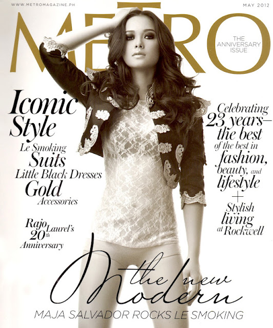 maja salvador metro magazine cover may 2012