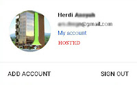 Account Google Adsense HOSTED