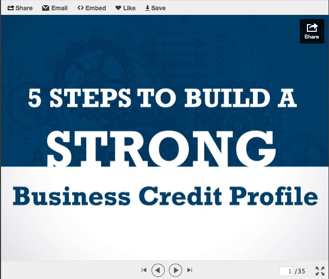 Business Credit and Building Your Own Business