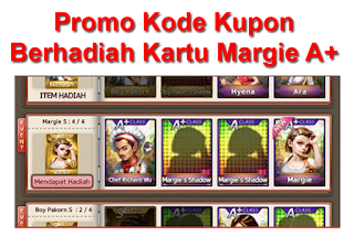  ialah kartu terbaru dari permainan monopoli Line Let Promo Kode Kupon Line Get Rich : Gratis Kartu Margie A+ Dan Trik Diamond Gratis