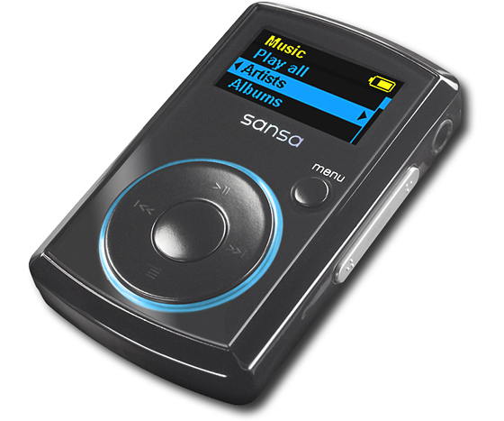 Sansa Clip  on Sandisk Sansa Clip 8gb Mp3 Player  Sandisk Sansa Clip 8gb Mp3 Player