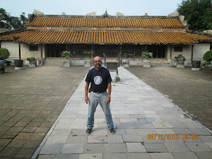 At tomb of "Emperor Tu Duc"