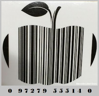 Barcode Label with Creative Designs Made for all perpose Inventory Management & Branding the Prodcut.,