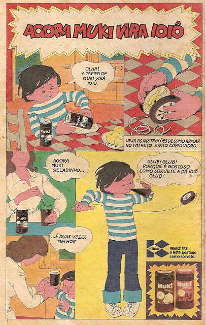 Propaganda do achocolatado Muki, veiculada no final dos anos 70.