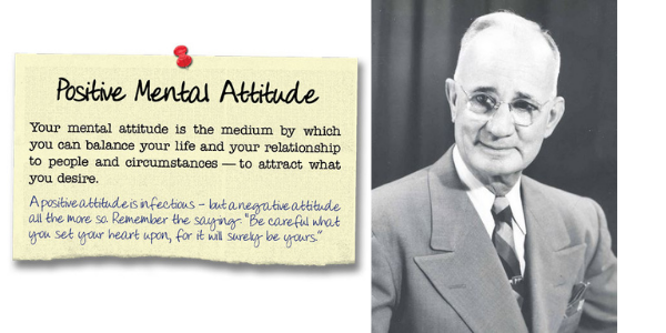 Napoleon Hill Principle 7: Positive Mental Attitude