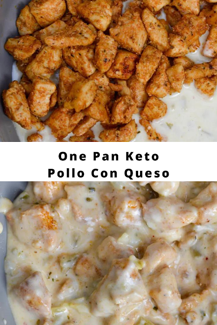One Pan Keto Pollo Con Queso