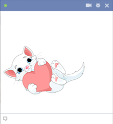 Love kitty for Facebook