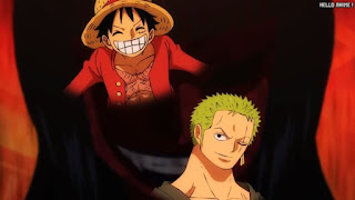 ワンピースアニメ 1044話 ルフィ ゾロ | ONE PIECE Episode 1044