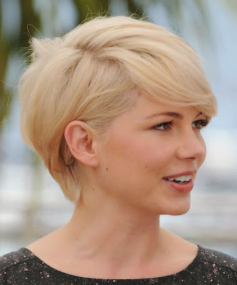 blonde short hairstyles