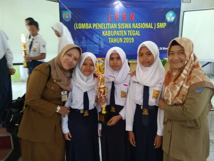 ALHAMDULILLAH...SMPN 2 BALAPULANG MERAIH JUARA 2 LOMBA PENELITIAN SISWA NASIONAL