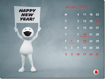 Vodafone ZooZoo Calendar 2010_blogsalbum