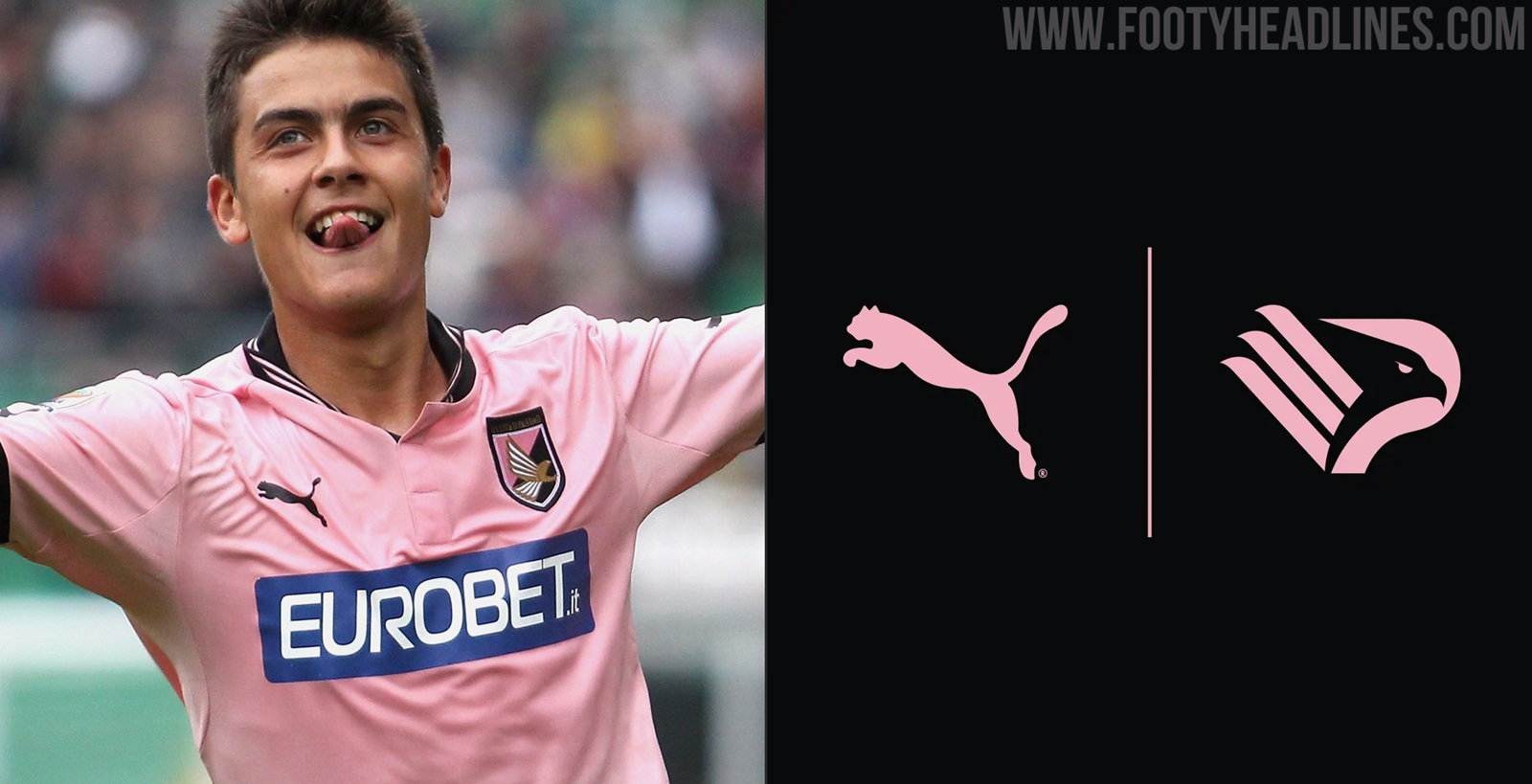 Puma - Palermo Home Jersey Official 2023 / 24 - No Sponsor