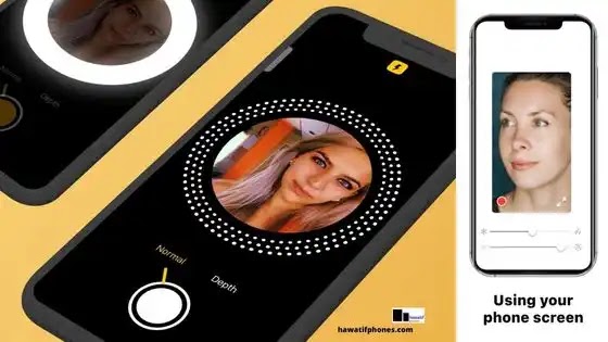 تحميل تطبيق Ring light cam