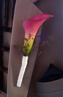 Calla Lily boutonniere