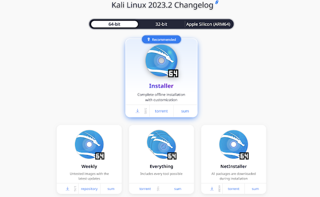 Download File ISO Kali Linux