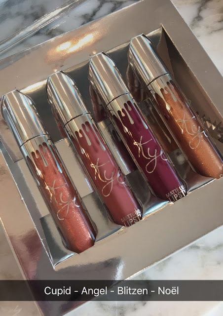 Kylie Cosmetics Holiday Edition, Kylie Cosmetics Holiday Cllection, Kylie Cosmetics Holiday Lip gloss ornaments, Kylie cosmetics Holiday Gift set, Kylie Cosmetics Holiday edition Kyshadow, 