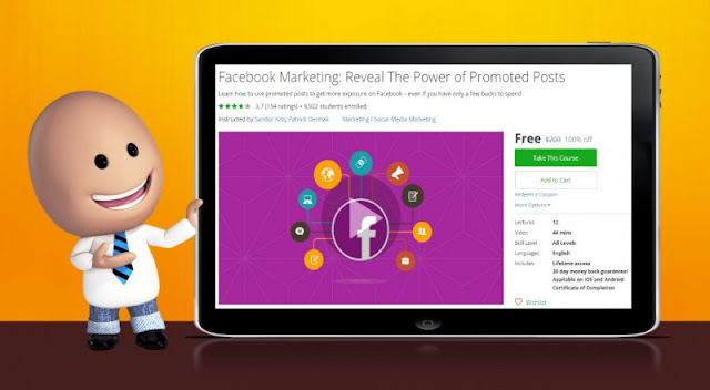 [100% Off] Facebook Marketing: Reveal The Power of Promoted Posts| Worth 200$