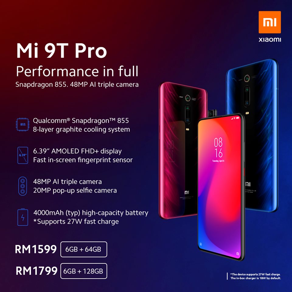 Gambar & Harga Xiaomi Mi 9T Pro (Malaysia Set) - Terbaru