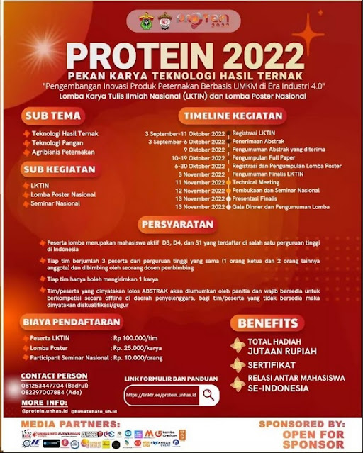 [LKTI NASIONAL PROTEIN IV 2022] 📢