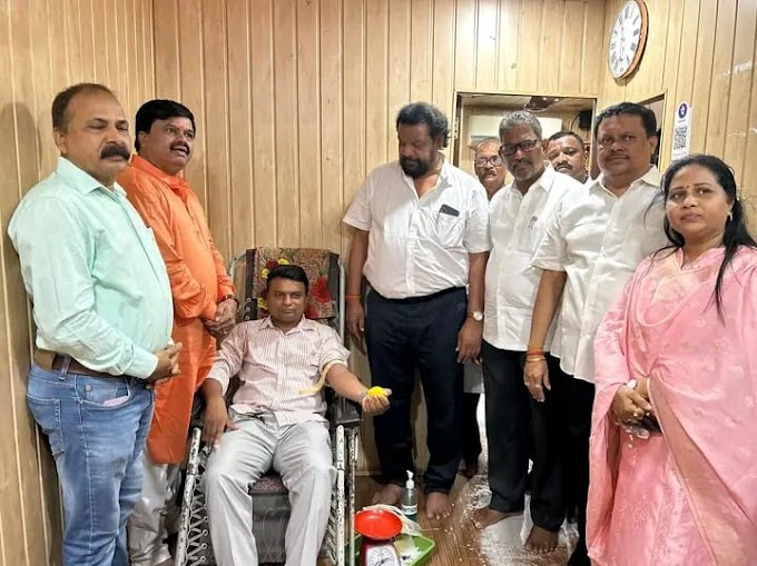भूमी वैष्णवी प्रतिष्ठानच्या वतीने भव्य रक्तदान शिबिराचे आयोजन
