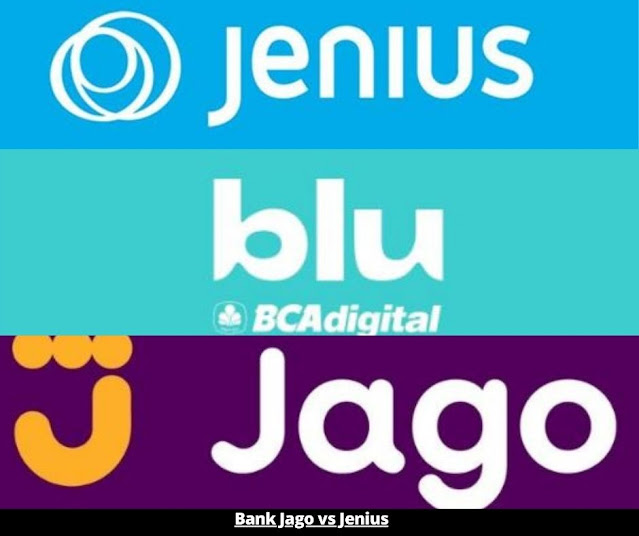 Bank Jago Vs Blu BCA Vc Jenius
