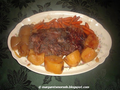 Margaret's Morsels | Slow Cooker Pot Roast