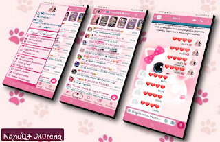 Cat Rosa Theme For YOWhatsApp & Fouad WhatsApp By Nanda