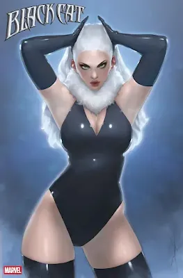 Portada de Black Cat #1, nueva serie regular de Marvel escrita por G. Willow Wilson con arte de Gleb Melnikov.