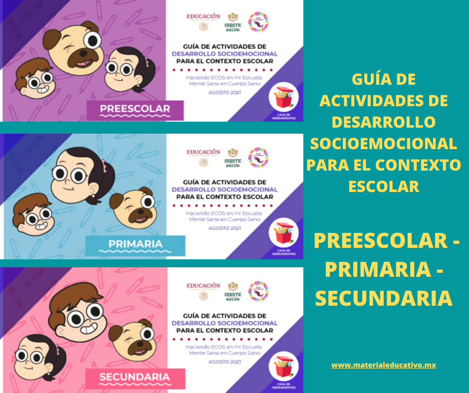 Guía de actividades de desarrollo socioemocional para el contexto escolar