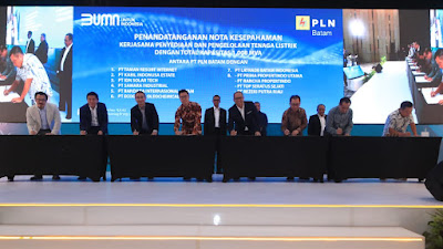 PLN Siap Penuhi Kebutuhan Listrik 1.008 MVA dari 8 Perusahaan di Batam